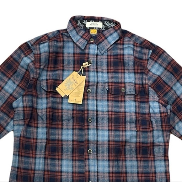 TAILOR VINTAGE PLAID HEAVY TWILL SHIRT - NWT! - Picture 11 of 12